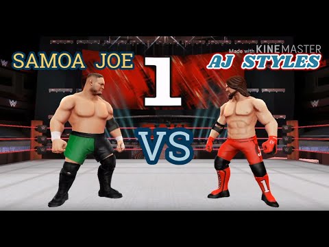SAMOA JOE VS AJ STYLES