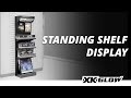 Level Up Your Showroom with our Standing Shelf Display | XKGLOW for Dealers
