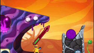 Monster Island Purple Jam Level 16 Walkthrough