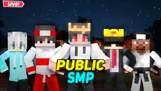 Minecraft public server 🛑 live|| Day 4 || java/pocket 1.20+ | Cyber SMP @Anshu Bisht