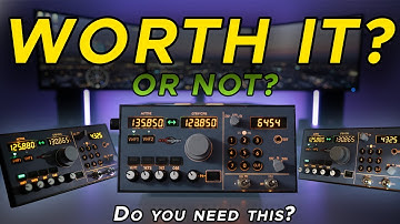Is Rowsfire A105 the BEST Radio Panel for Flight Simulator