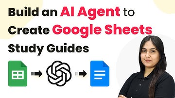 How to Build an AI Agent to Auto-Create Google Sheets Study Guides