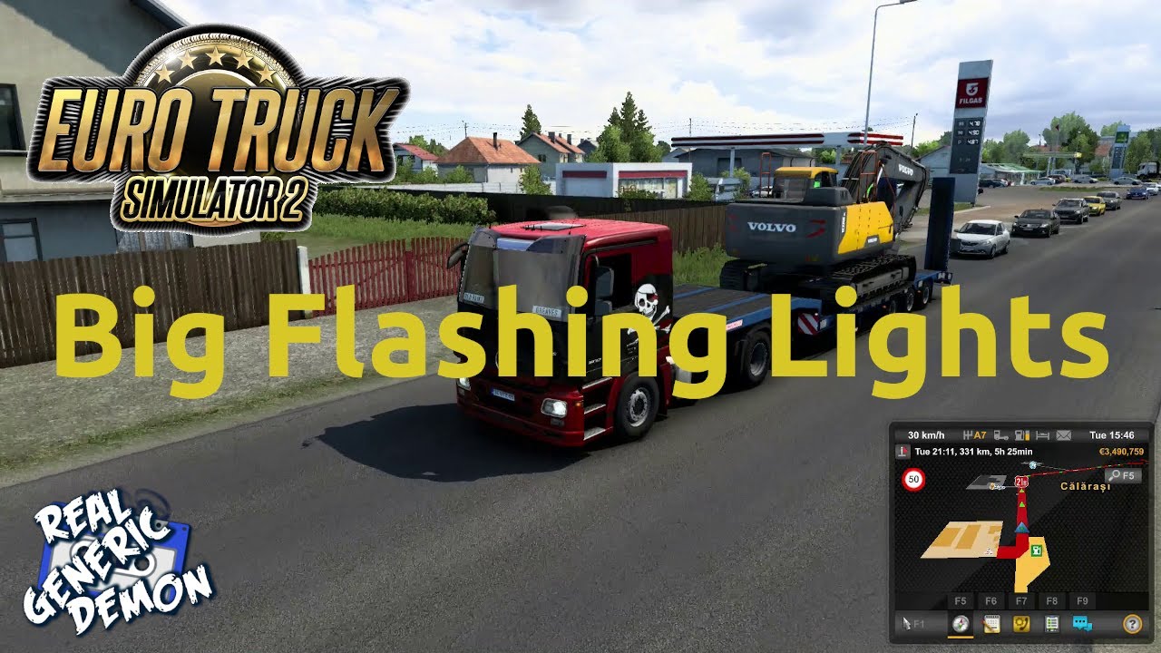 Aura Sync lights the way in Euro Truck Simulator 2