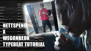 how OK makes ANGELIC beats for NETTSPEND | FL STUDIO TUTORIAL