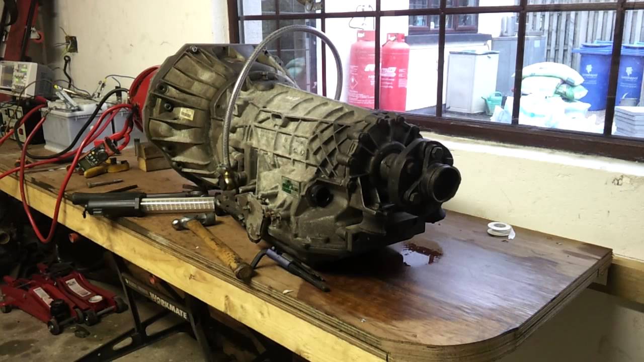 EV ZF Automatic Gearbox Controller 05 First Spin YouTube