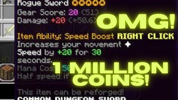 Most EXPENSIVE ROGUE SWORD in HYPIXEL SKYBLOCK!