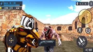 Fps Zombie Robot Shooting : Gun Strike shooter - Android GamePlay. #5