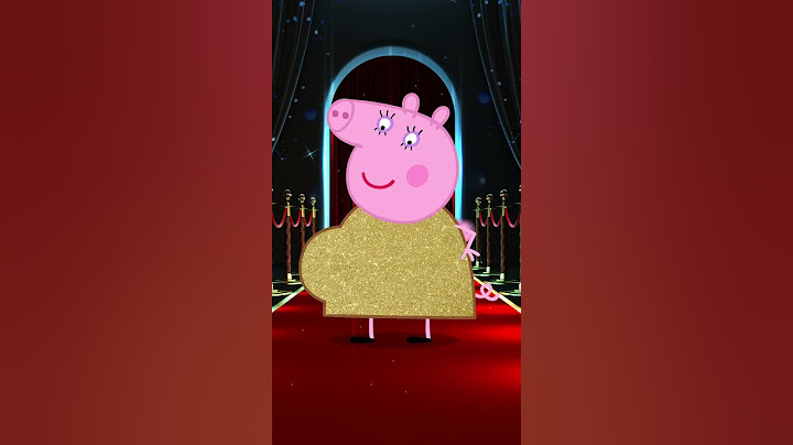 Mummy Pig on the Red Carpet! 🎬✨ #PeppaPig #Shorts