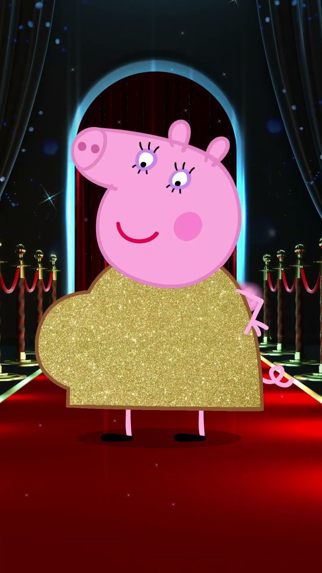 Mummy Pig on the Red Carpet! ?✨ #PeppaPig #Shorts