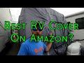 Best RV Cover On Amazon? - Fonzier Travel Trailer Cover/RV Cover