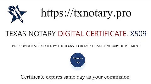 How to attach Digital Certificate to the Texas State PDF ?