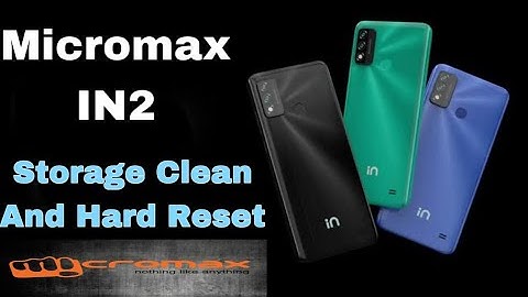 How To Hard Reset  Micromax IN2  ⚡|  Apne Mobile Ko Hard Reset कैसे  Kare ||⚡#hindi #tech