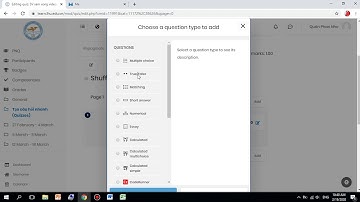 Hướng dẫn tạo Quiz trên LMS