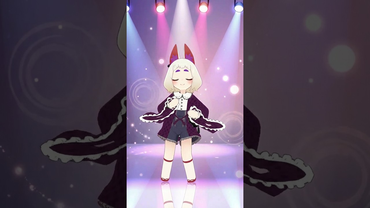 【VRChat】東方の好きな楽曲で自由に踊った!【愛き夜道】#shorts #vrchat #vtuber #踊ってみた #東方project