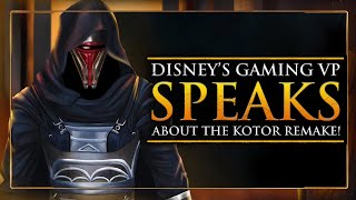 Disney's Gaming VP Cryptically SPEAKS about the KOTOR Remake...