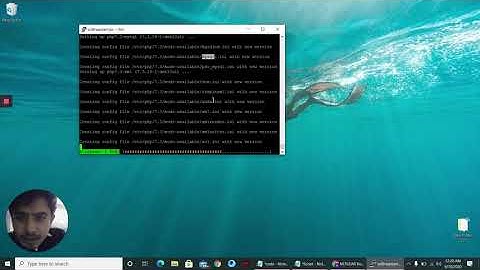 Exam1 -  install lamp server to the raspberry pi