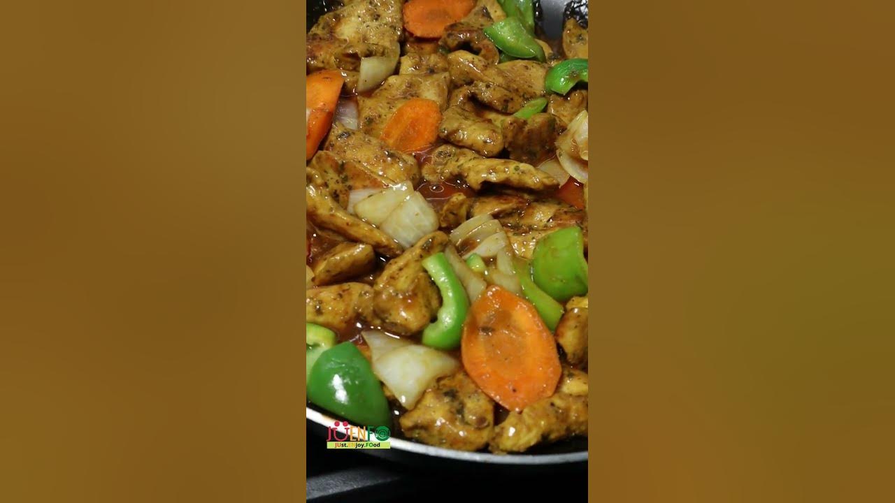 LETS ENJOY some Sweet & Spicy Stirfry Chicken! Easy Weeknight Dinner