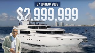87 Johnson Yacht Walkthrough [NEVER SETTLE]