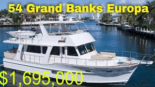 2013 54 Grand Banks "Lady Martha" Trawler Walkthrough