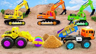 Mini tractor transporting | Radha Krishna Trolly | Making mini bulldozer road leveling project