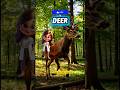 What’s That Gentle Forest Sound? 🦌 Guess the Deer!#shorts  #kidslearning #animals #kids #funny