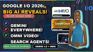 Google I/O 2026 AI Updates: Gemini 3.5, Omni, Search Agents and Spark