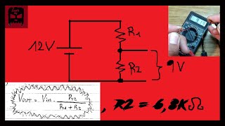 CÓMO REDUCIR 12 V A 9 V DE FORMA SENCILLA!: Diagrama + Teoría + Practica.