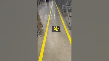 Factory floor Line marking