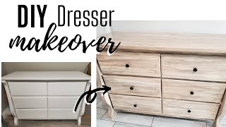 Affordable DIY Dresser makeover | budget friendly diys