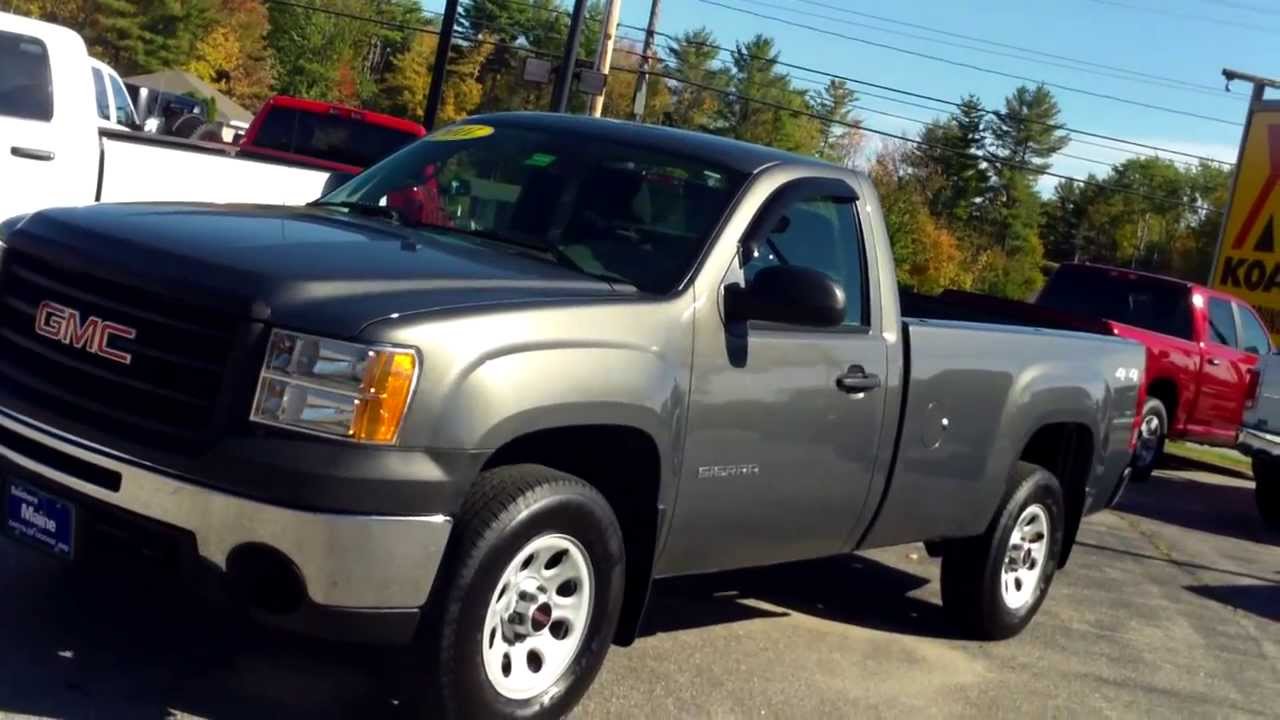 Best Priced Used 2011 GMC Sierra 1500 stkC7730A Southern Maine Motors
