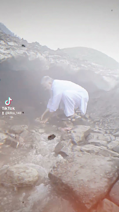 The cold water and cool winds of Naran's glacier