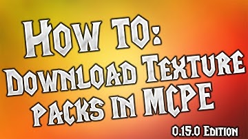 (IOS No Jailbreak) HOW TO DOWNLOAD TEXTURE PACKS IN MCPE 0.15.x