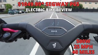 $1049.99 Segway P65 Electric Scooter - Unboxing, Assembly, Test Ride, and Review