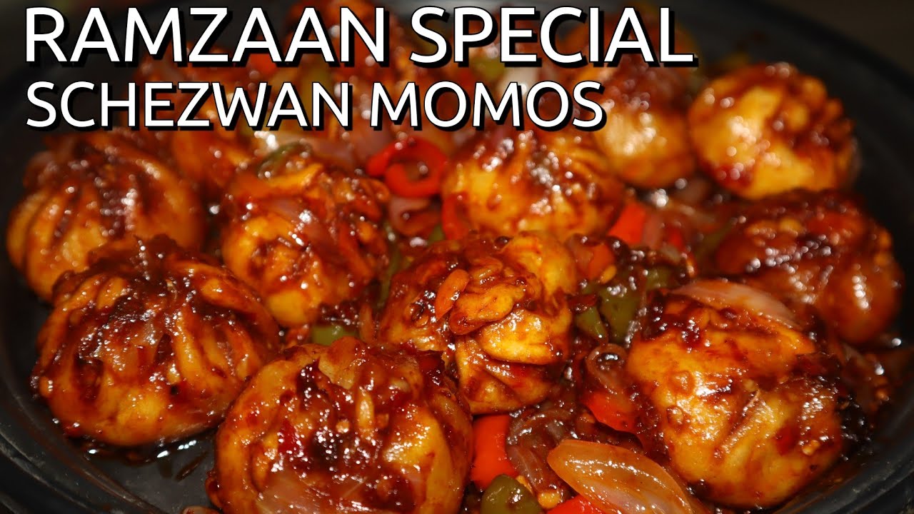 SCHEZWAN MOMOS INDIAN COMMERCIAL RECIPE | Zaika Secret Recipes Ka - Cook With Nilofar Sarwar