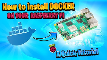 HOW TO install DOCKER and DOCKER COMPOSE on your Raspberry Pi | Tutorial