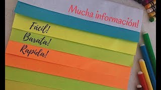 Haz la tarjeta mas FACIL, RAPIDA Y ECONOMICA! ✄ Foldables y tajetas parte 2 - FACECRAFT