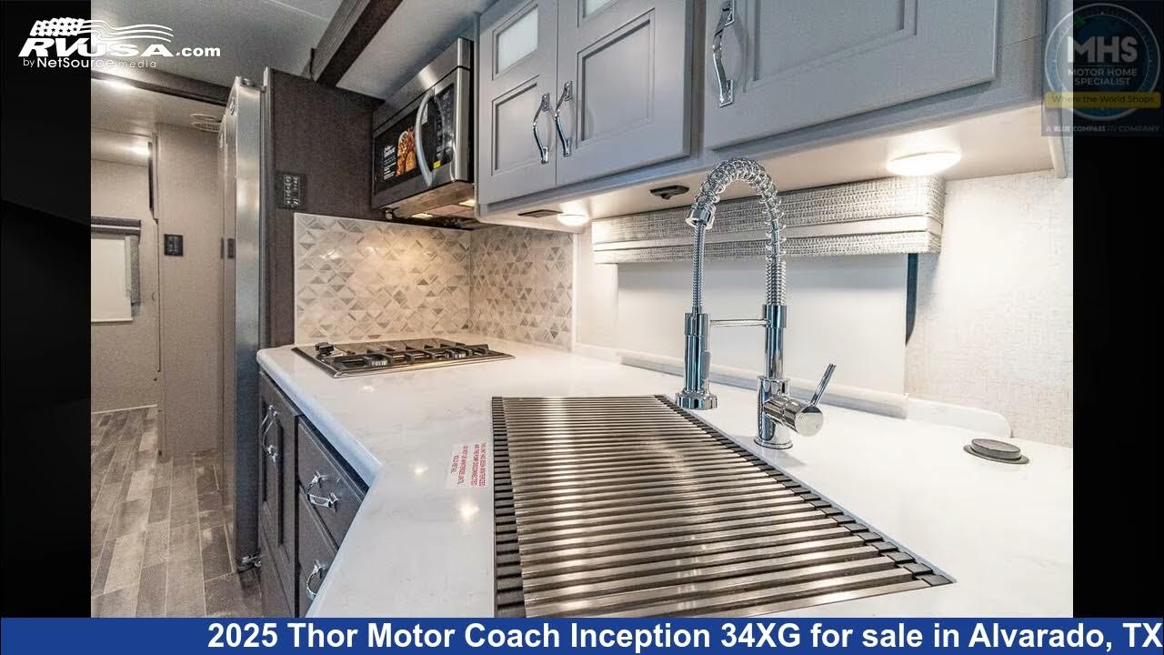 Marvelous 2025 Thor Motor Coach Inception Class C RV For Sale in