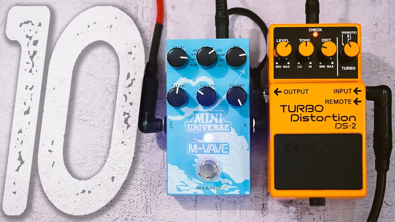 10 Atmospheric Distorted Shoegaze Sounds | BOSS DS-2 Turbo