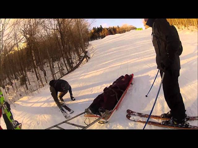 snowboarder fails double backflip
