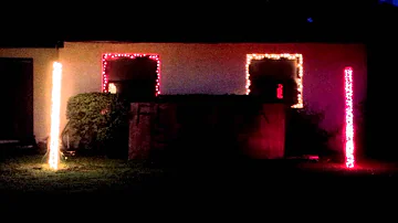 FSU Fight Song in Christmas Lights