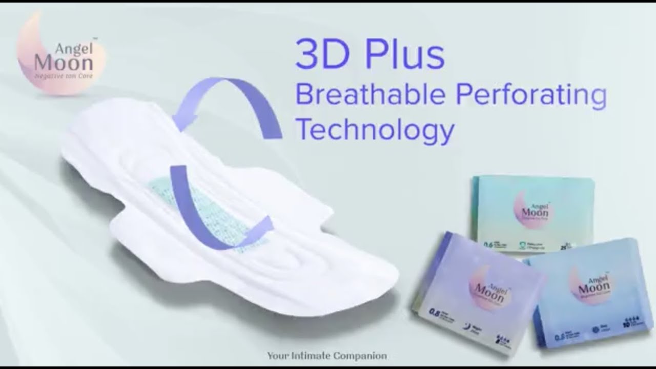 Angel Moon - 3D Plus Breathable Perforating Technology