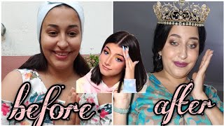 مكياجي للحفل تألقي كالأميرات 👑| maquillage des soirée facile  بطريقة متقونة و مكياج بسيط كوني الأجمل