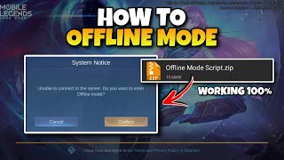 LATEST ML OFFLINE MODE SCRIPT | HOW TO OFFLINE MODE IN MOBILE LEGENDS LATEST PATCH screenshot 5