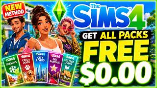 [UPDATE] How To Get ALL Sims 4 DLCs FREE 2026 ✅ Unlock Sims 4 DLC FREE Tutorial Steam Mac PS4/5 Xbox