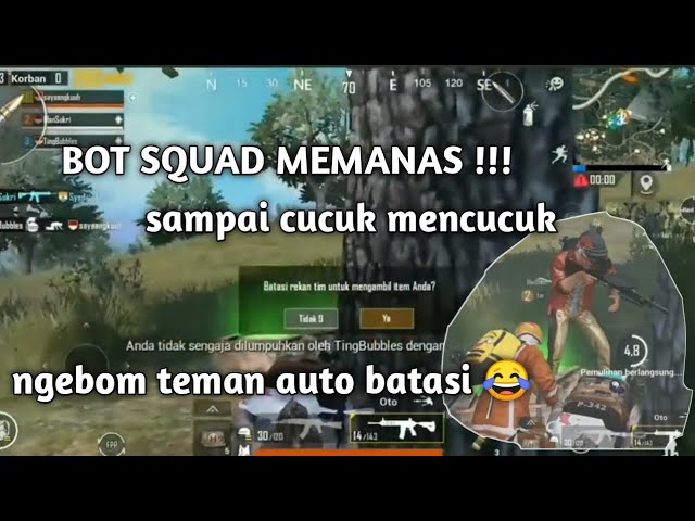 Bot Squad memanas!!! - PUBG MOBILE INDONESIA class=