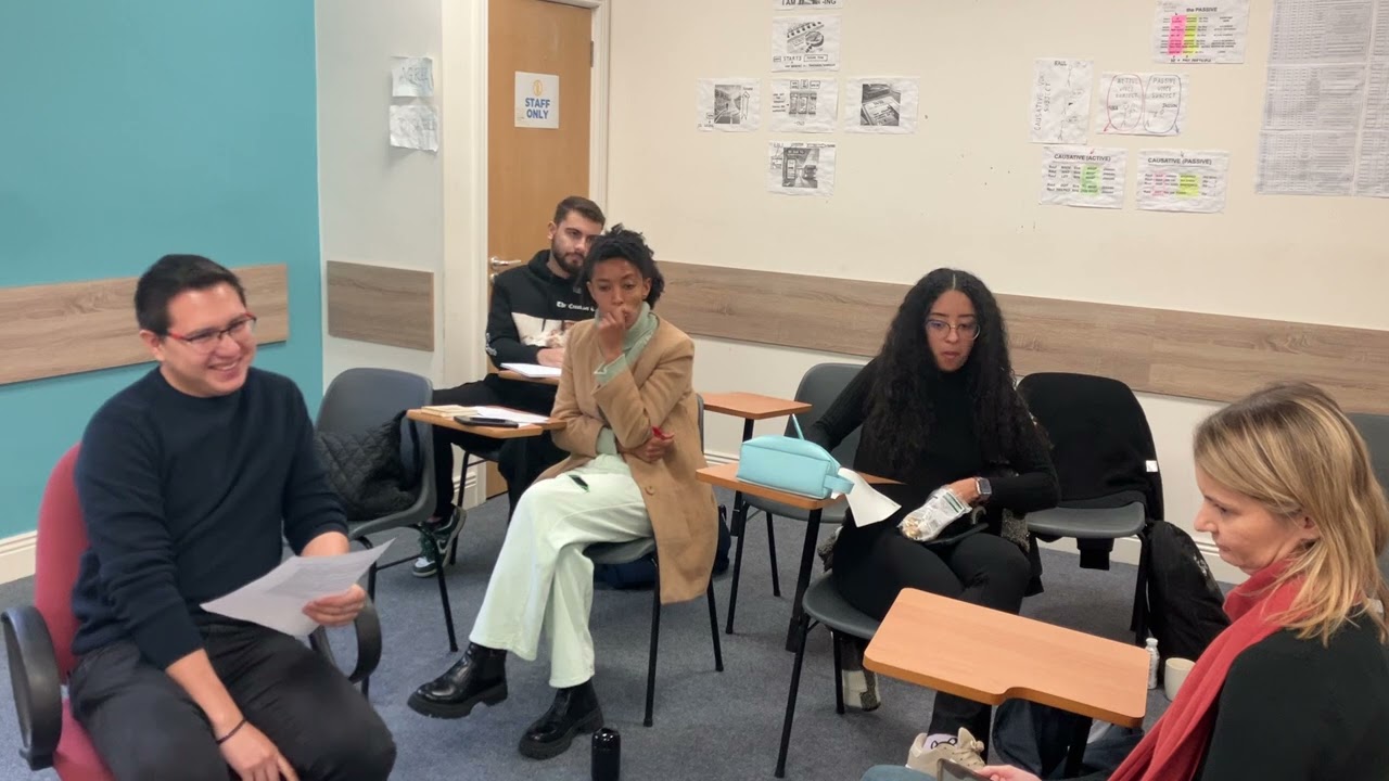 Week 4 (Dogme Course) - Day 3 (In reality, Day 4) - Part 2 - AM Class (Teaching Unplugged)