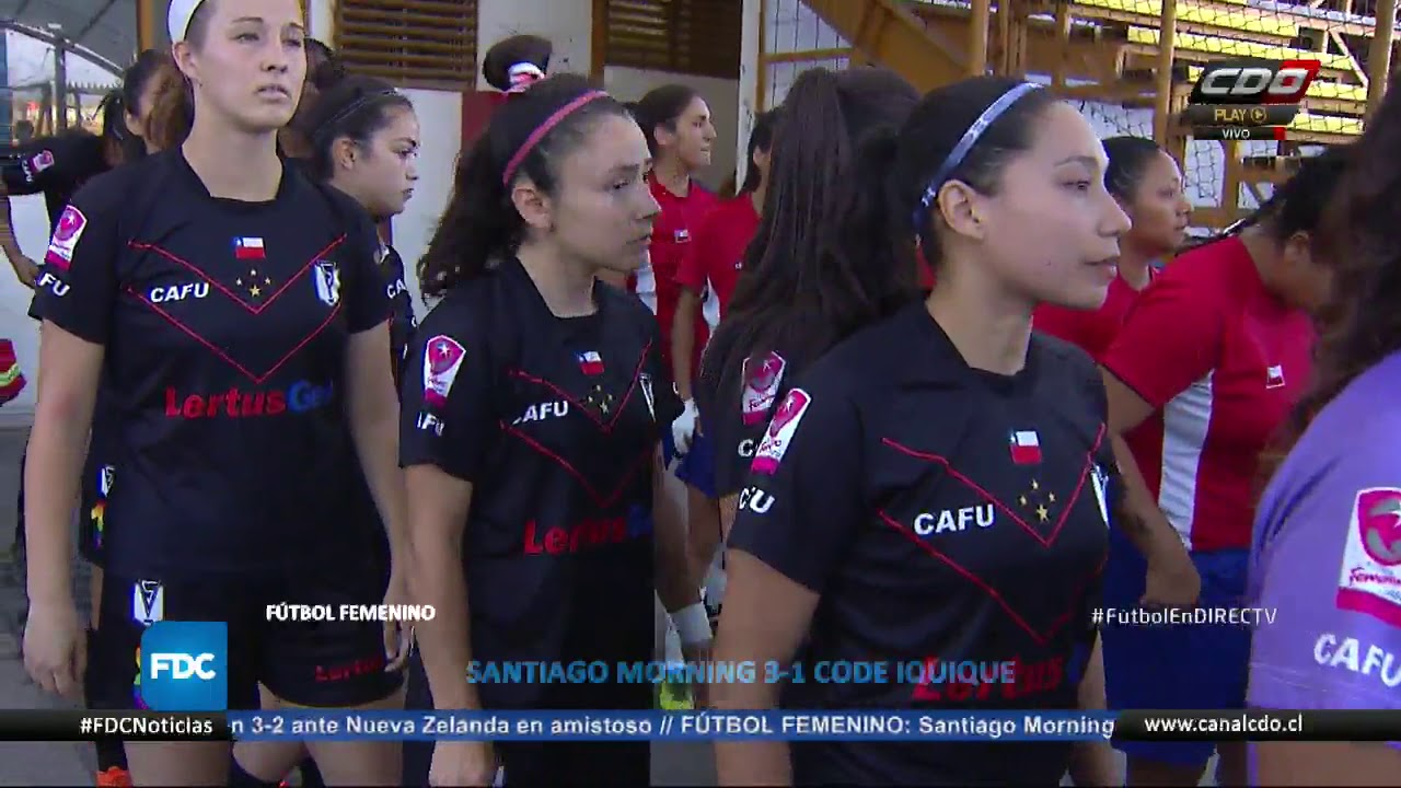 En El Futbol Femenino Santiago Morning Y Palestino Protagonizan La Final Del Torneo Nacional Youtube