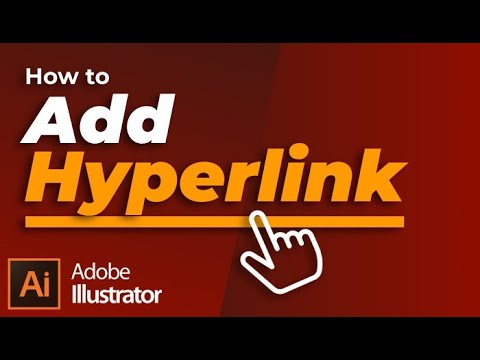 Video: Hoe maak ik een hyperlink in Illustrator CC?
