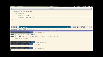 C Tutorial Part 3: Variables(cont.), Constants and Arithmetic Operators