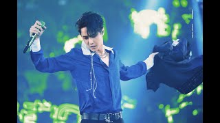 210717 Yibo sexy at Yuehua Family 12th anniversary concert